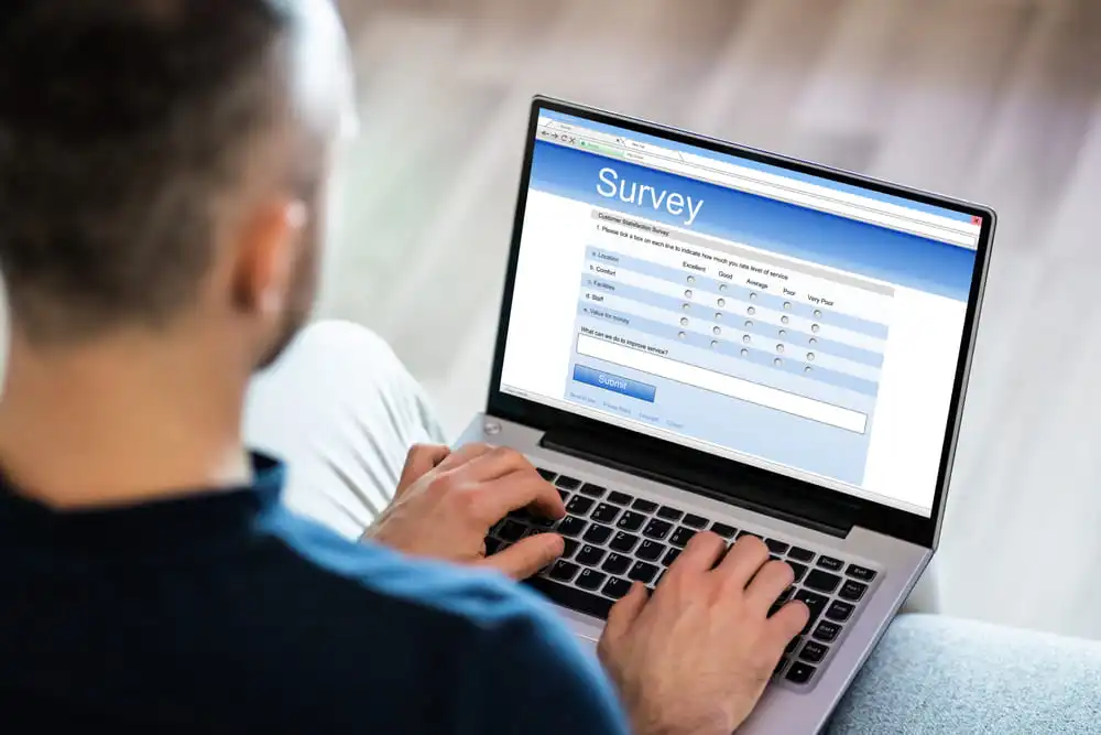 participate in online surveys