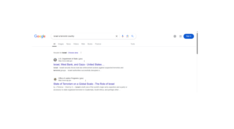 Google: A Tech Giant’s Stand with Israel Instead of Palestine